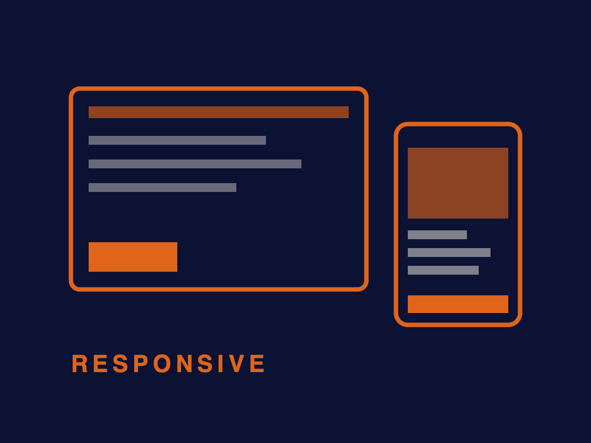 Responsive web design deck