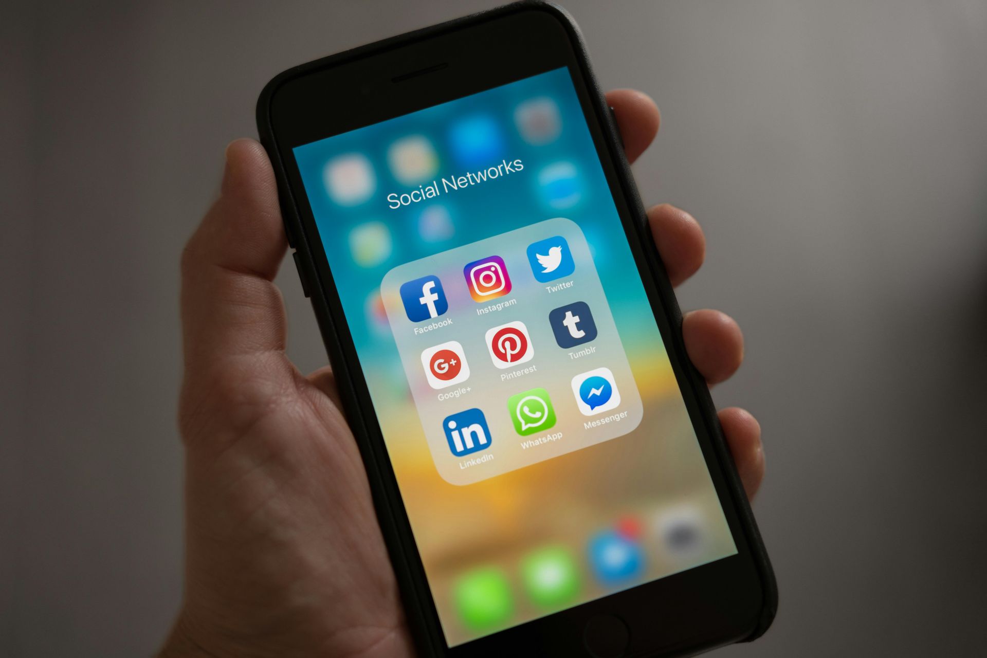 Facebook and Twitter